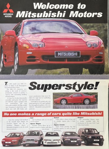 Mitsubishi large brochure - mitsubishi,