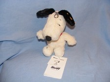 Steiff Snoopy Pendant Keyring 024726 Brand New In Stock Beagle Dog