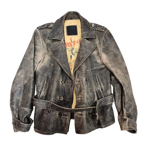 Vtg difi leather riders jacket - vtg,