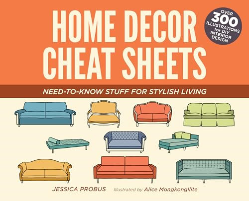 Home decor cheat sheets - cheat,