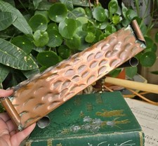 Vintage Copper Planter Plant Pot Trough Jardiniere Arts & Crafts Rustic Cottage
