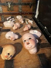Collection Antique Doll Head