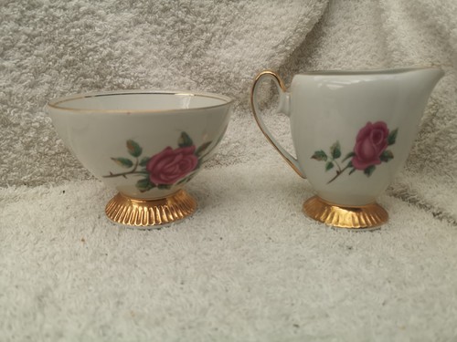 Chodziez milk jug sugar - &, bowl