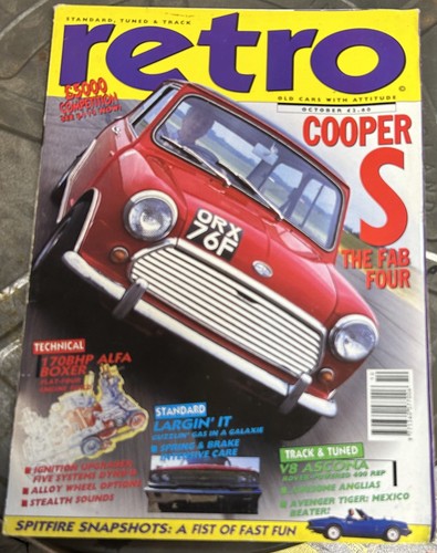 Retro cars magazine cooper - magazine,