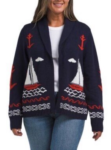 Sailboat sweater womens - sweater,