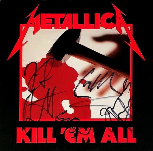 Metallica band 12x12 kill - band, kill'em