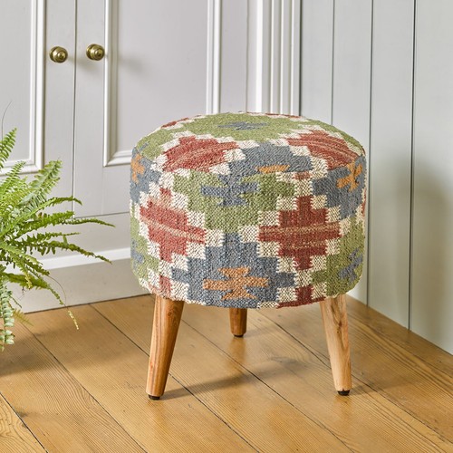 Mysmartbuy kilim footstool - mysmartbuy,