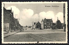 Old postcard Woesten