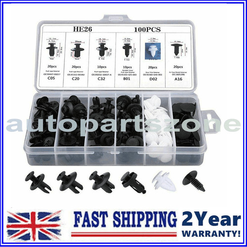 100pcs car body push - push, pin