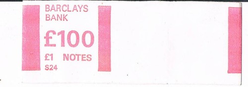 Barclays bank banknote band - -,