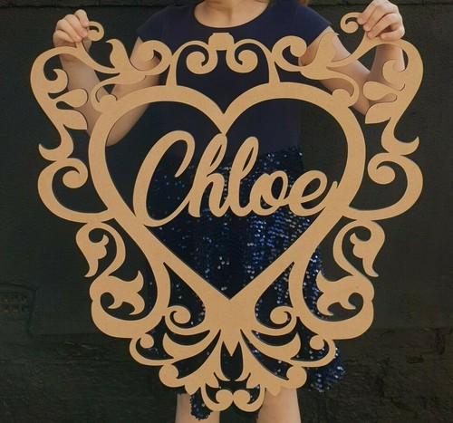 Personalised wooden name - ,