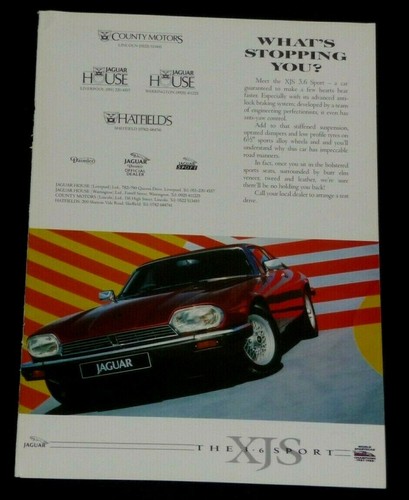 Jaguar lister - xj-s,