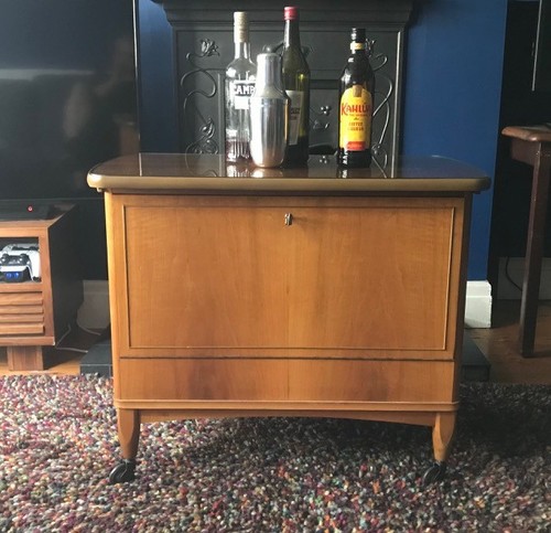 Vintage drinks cabinet - vintage,