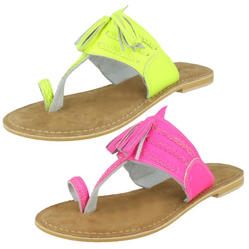 Ladies leather collection toe - leather,