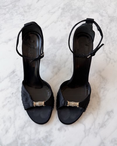 Gucci crystal satin - crystal,