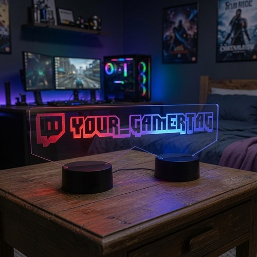 Gamertag gaming light - gaming, |