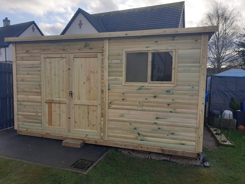 Shed pent workshop - pent,
