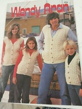 Wendy aran Multi Family knitting patterns book 225-232