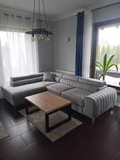 Beautifully L shape Large corner sofa bed LAURENT storage box EASY clean fabrics