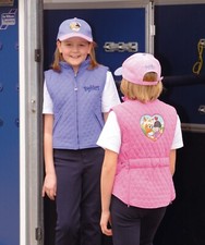 SHIRES BUDDIES EMBROIDERED WAISTCOAT BODYWARMER HORSE RIDING EQUESTRIAN GILET