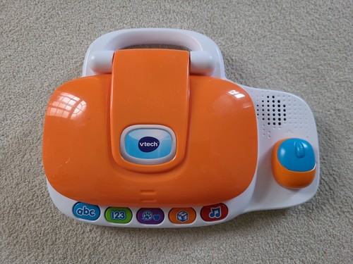 Vtech laptop orange - vtech, my