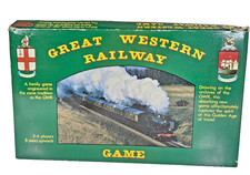 Rare Vintage 1985 Gibsons Great Western Railway Board Game GWR Boxed