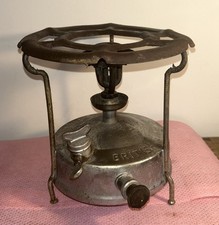 VINTAGE VERITAS CHROME PARAFFIN OIL PRESSURE STOVE British Made Untested 