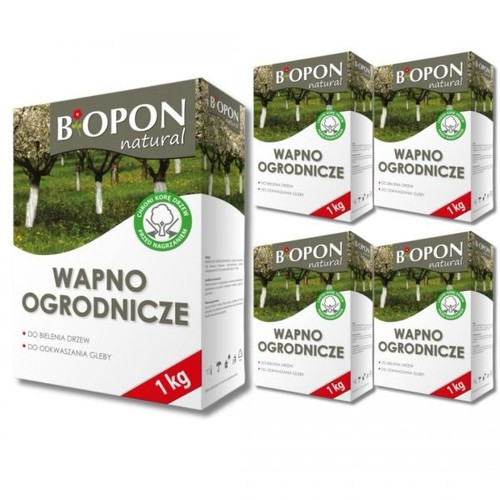 Biopon wapno ogrodnicze 1kg - wapno,