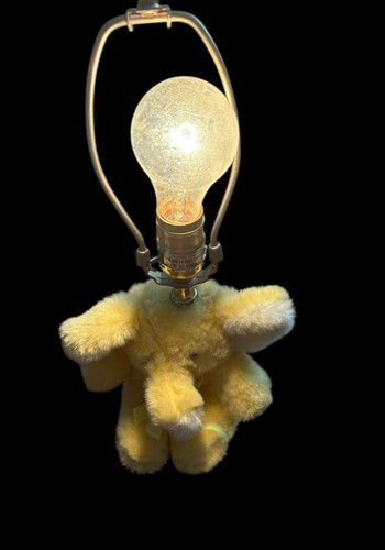 Vintage teddy bear table lamp - bear,