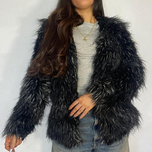 Vintage early 2000s faux - , fur