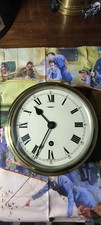 RAF Solid Brass Wall Clock Royal Air Force Dated 1952