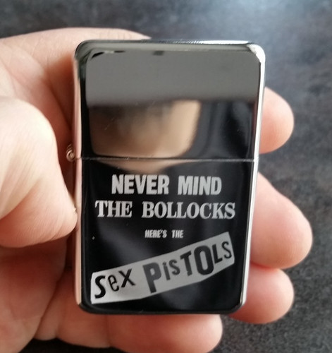 Sex pistols engraved - sex, lighter