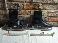 Vintage Pair Of Black Leather