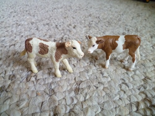 Schleich simmental brown - brown, &