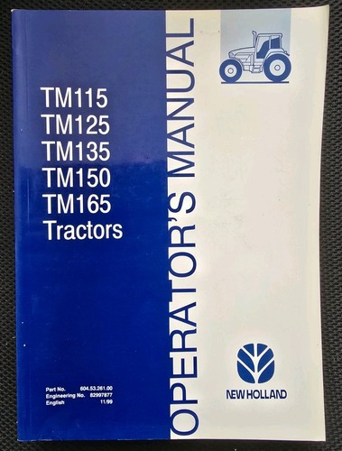New holland tm115 tm125 - holland,