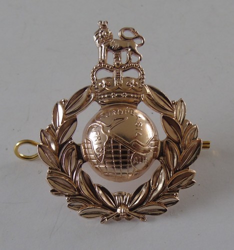 Royal marines cap badge - royal,