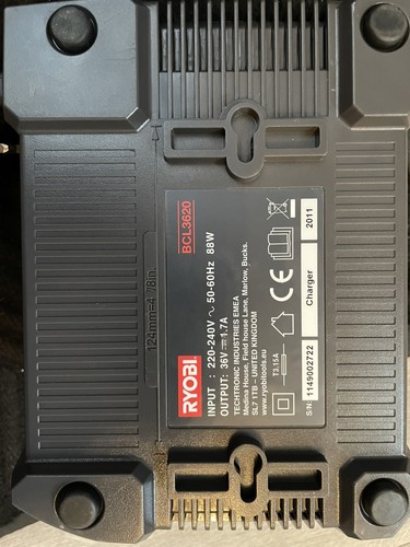 Ryobi bcl3620 36v battery - ryobi,