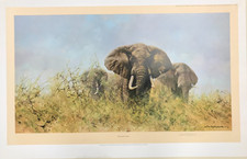 David Shepherd 2 x signed