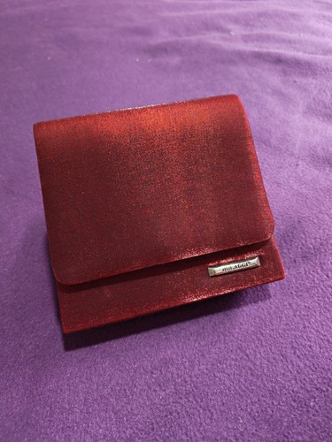 Deep red matallic sheen small - red,