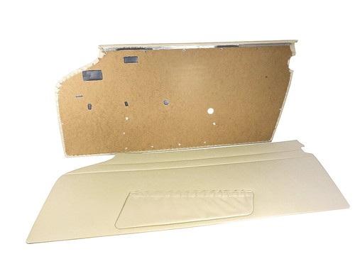 Cream door panels with pocket - door,