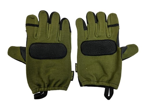 Gloves military issue green - gloves.,