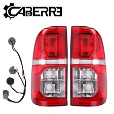 Pair Left Right Rear Side Tail Light Brake Lamp For Toyota Hilux 2005-2015 RH/LH