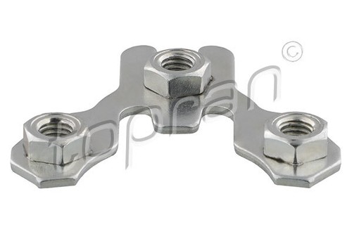 Securing plate ball joint - ball,