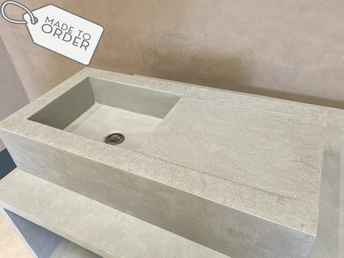 Microcement butler sink - butler,