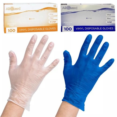 Disposable vinyl gloves powder - vinyl,