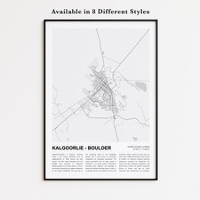 Kalgoorlie - Boulder Map
