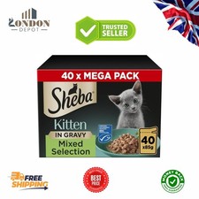 Mixed Selection Gravy Kitten Wet Cat Food Pouches Gourmet Tasty Meals for Cats