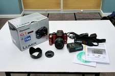 Panasonic Lumix DMC-G1 Red Digital Camera with 14-45mm Lens