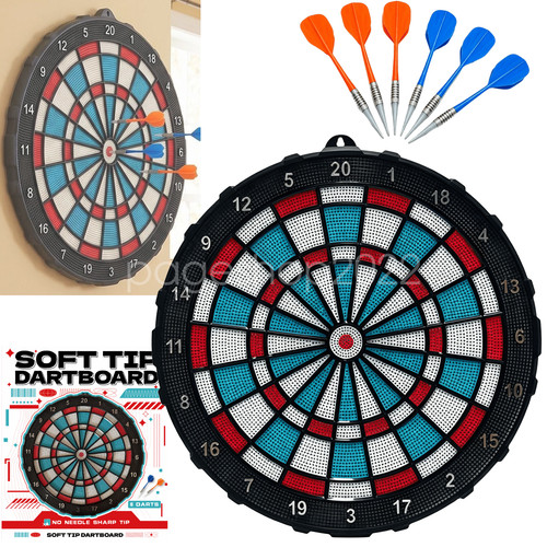 Honeycomb dartboard set soft - dartboard, set,