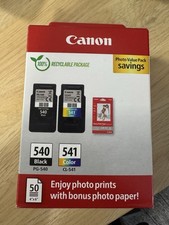 Canon Pixma PG-540 CL-541 Ink Cartridge Multipack Black and Color Ink